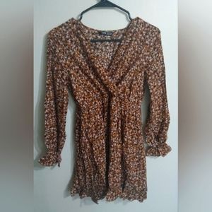 Flower flowly shine  dress size 4